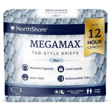 NorthShore MEGAMAX felnőtt pelenka kék XL méret csomag gyógyászati segédeszköz