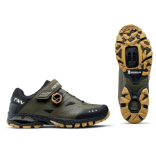 Northwave Cipő NORTHWAVE All Terrain SPIDER PLUS 3 zöld kerékpáros kerékpáros cipő