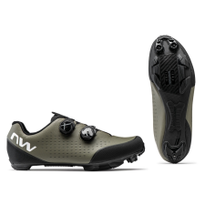 Northwave CIPŐ NORTHWAVE MTB REBEL 3 43 SÖTÉTZÖLD kerékpáros kerékpáros cipő