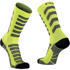 Northwave Zokni NORTHWAVE téli HUSKY CERAMIC XS (32-35) fekete/fluo sárga kerékpáros női zokni