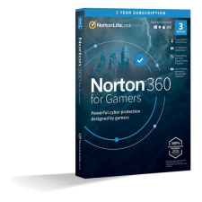 Norton 360 for gamers 50GB HUN 1 Felhasználó 3 gép 1 éves dobozos vírusirtó szoftver karbantartó program