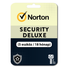 Norton Security Deluxe (EU) (5 eszköz / 18 hónap) (Elektronikus licenc) karbantartó program