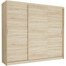  NORVIO III. Gardróbszekrény 250x218x60 - sonoma bútor