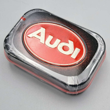 Nostalgic manta cukor Audi logo fémdoboz csokoládé és édesség