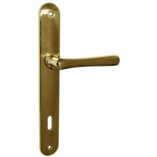 Nosztalgia Pro domború rugós lemezes Réz 85 mm PZ zár és alkatrészei