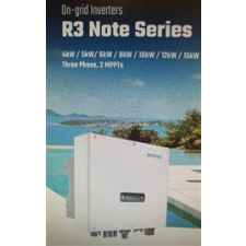  NOTE 3 fázisú inverter 6kW (R3-6K-DT) napelem