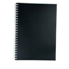 Notes TwinWire A5, 80 lap, spirálozott oldal, bélelt, vegyes színekben füzet