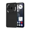  Nothing Phone (3a) Pro telefontok - fekete szilikon hátlap tok