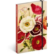 Notique Vadvirágok jegyzetfüzet Kateřina Winterová-tól, vonalas 13 x 21 cm füzet