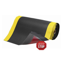Notrax Sky Trax® fáradásgátló ipari szőnyeg buborékos bevonattal, fekete/sárga, 91 x 200 cm% lakástextília