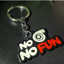  NoTurboNoFun kulcstartó kulcstartó