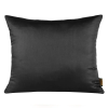  Nova1 pamut-szatén párnahuzat Fekete 50x70 cm