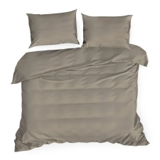  Nova3 pamut-szatén ágyneműhuzat Kávé 220x200 cm - 70x80 cm 2db lakástextília