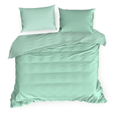  Nova3 pamut-szatén ágyneműhuzat Menta 180x200 cm - 70x80 cm 2db lakástextília