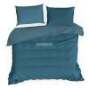  Nova3 pamut-szatén ágyneműhuzat Türkiz 160x200 cm - 70x80 cm 2db