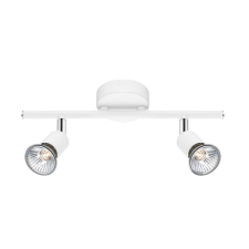 Nova Luce Base fehér mennyezeti spotlámpa (NL-661002) GU10 2 izzós IP20 világítás