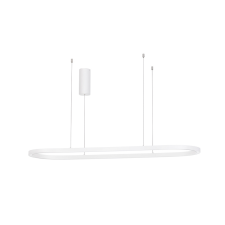 Nova Luce Cuppe fehér LED függesztett lámpa (NL-9345625) LED 1 izzós IP20 világítás