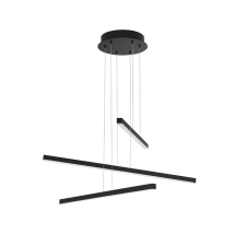Nova Luce Eben fekete függesztett lámpa (NL-9010033) LED 1 izzós IP20 világítás