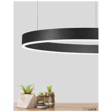 Nova Luce Fekete 1 ágú függeszték, LED, Motif, NLC-9190848 világítás