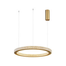 Nova Luce Fiore sárgaréz függesztett lámpa (NL-9285610) LED 1 izzós IP20 világítás