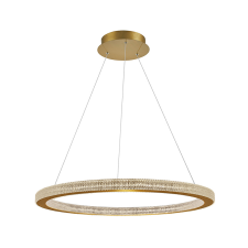Nova Luce Fiore sárgaréz függesztett lámpa (NL-9285810) LED 1 izzós IP20 világítás