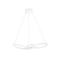 Nova Luce Fusion fehér LED függesztett lámpa (NL-1701101001) LED 1 izzós IP20 világítás