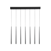 Nova Luce Giono fekete függesztett lámpa (NL-9601007) LED 7 izzós IP20