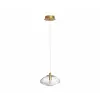 Nova Luce King függesztett lámpa arany