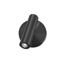 Nova Luce Laredo fekete LED fali spotlámpa (NL-8140523) LED 1 izzós IP20 világítás
