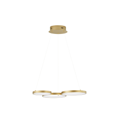 Nova Luce Magnus arany LED függesztett lámpa (NL-9248116) LED 1 izzós IP20 világítás