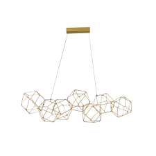 Nova Luce Nebula arany LED függesztett lámpa (NL-9186807) LED 1 izzós IP20 világítás