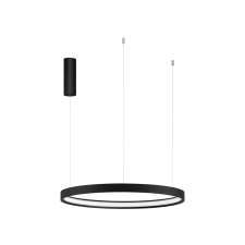 Nova Luce Perrine fekete LED függesztett lámpa (NL-9345616) LED 1 izzós IP20 világítás