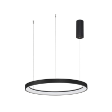 Nova Luce Pertino fekete függesztett lámpa (NL-9853684) LED 1 izzós IP20 világítás