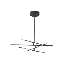 Nova Luce Raccio fekete LED függesztett lámpa (NL-9180780) LED 1 izzós IP20 világítás