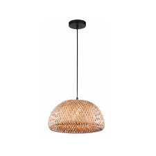 Nova Luce Scarlet barna-fekete függesztett lámpa (NL-9142498) E27 1 izzós IP20 világítás