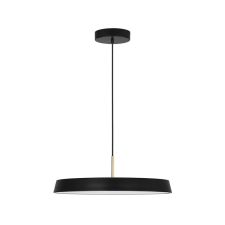 Nova Luce Vetro fekete függesztett lámpa (NL-910622) LED 1 izzós IP20 világítás
