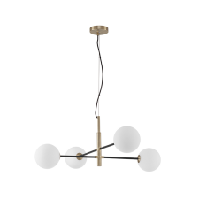 Nova Luce Vitra sárga függesztett lámpa (NL-9143304) G9 4 izzós IP20 világítás