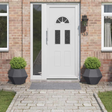  Növénytartó 2 pcs Antracit 50 x 50 x 40 cm Acél kerti tárolás