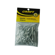 NOVOTRADING POPSZEGECS, 3,2X10MM, 50 DB barkácsolás, csiszolás, rögzítés