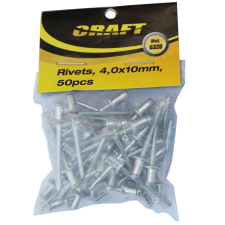 NOVOTRADING POPSZEGECS, 4,0X10MM, 50 DB barkácsolás, csiszolás, rögzítés