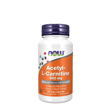 Now Acetil-L-karnitin 500 mg (50 Veg Kapszula) vitamin és táplálékkiegészítő