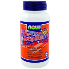  NOW BERRY DOPHILIUS RÁGÓTABLETTA vitamin és táplálékkiegészítő