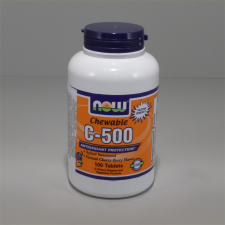 Now c-500 cseresznye ízű rágótabletta 100 db vitamin és táplálékkiegészítő