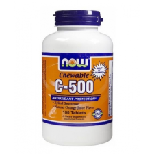  NOW C-500 NARANCS ÍZŰ RÁGÓTABLETTA vitamin és táplálékkiegészítő