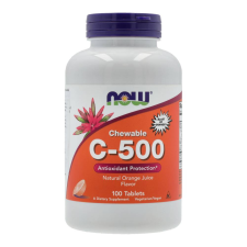  NOW C-500 NARANCS ÍZŰ RÁGÓTABLETTA vitamin és táplálékkiegészítő
