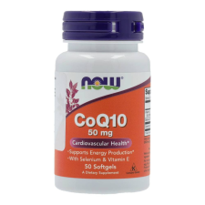  NOW CO Q10 50MG KAPSZULA vitamin és táplálékkiegészítő