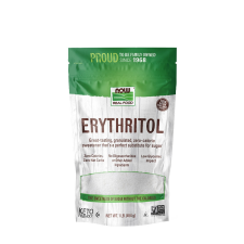 Now Erythritol - Eritrit Természetes Édesítő (454 g) diabetikus termék