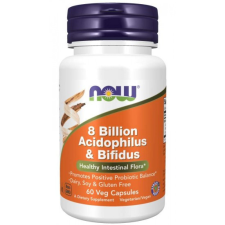 Now Foods Acidophilus Bifidus 8 Billion 60 kapszula vitamin és táplálékkiegészítő