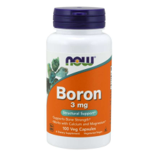 Now Foods Boron 3 mg 100 kapszula Now Foods vitamin és táplálékkiegészítő