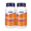 Now Foods K-2 100 µg K2 vitamin 2x1 doboz, 2x100 kapszula csomagban olcsóbb!